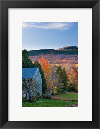 Framed Mt Monadnock, Jaffrey, New Hampshire Print