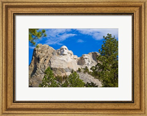 Framed South Dakota, Mount Rushmore National Memorial Print