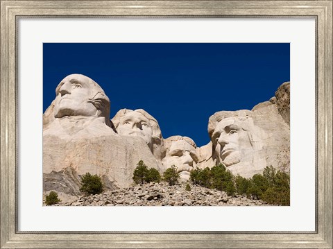 Framed Mount Rushmore, Keystone, Black Hills, South Dakota Print