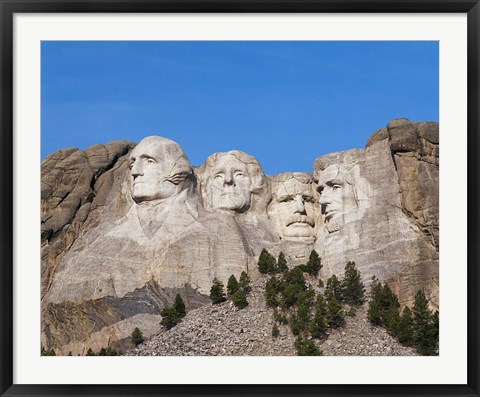Framed Mount Rushmore National Monument, South Dakota Print