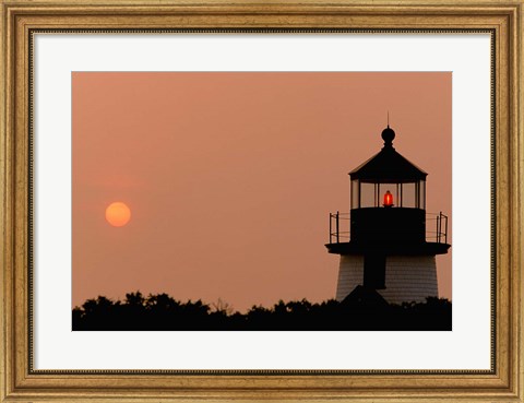 Framed Brand Point Island, Nantucket Print