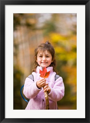 Framed Children, Lincoln Woods Trail New Hampshire Print