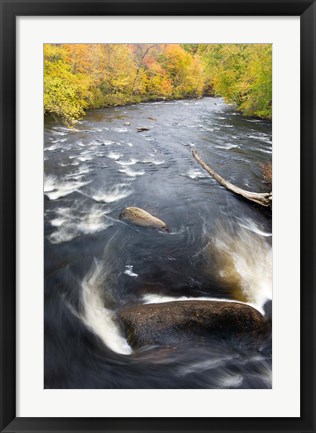 Framed Ashuelot River, New Hampshire Print