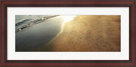 Framed Sand on the Beach, Liberia, Guanacaste, Costa Rica Print