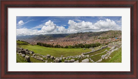 Framed Saksaywaman, Cusco, Peru Print