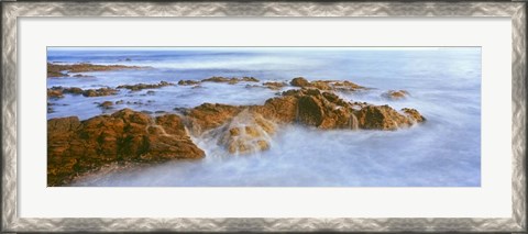 Framed Waves Breaking, Baja California Sur, Mexico Print