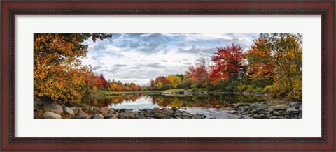 Framed Northeast Creek Panorama Print