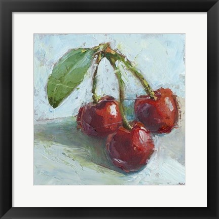 Framed Impressionist Fruit Study IV Print