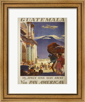 Framed See South America II Print