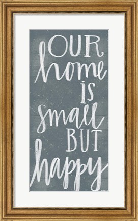 Framed Small Home Print