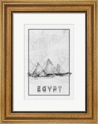Framed Travel Egypt Print
