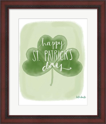 Framed St. Patrick&#39;s Day Print