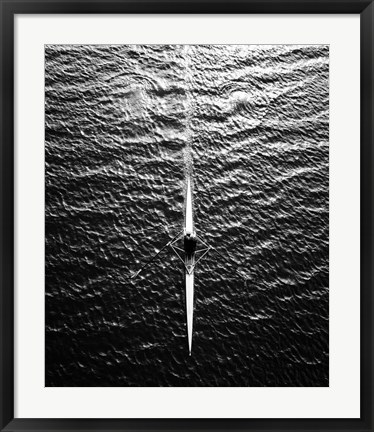 Framed Rowing Print
