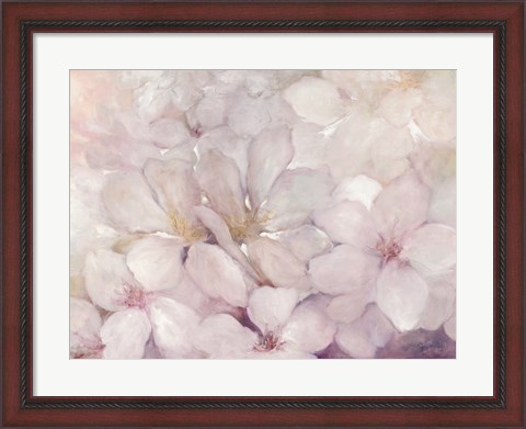 Framed Apple Blossoms Print