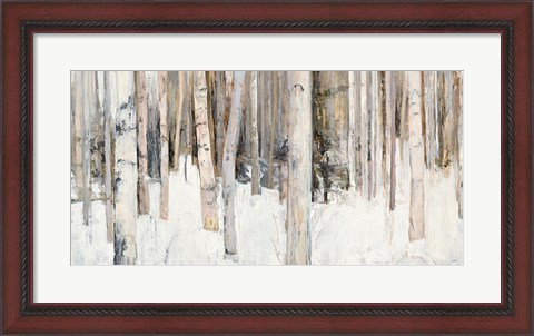 Framed Warm Winter Light III Print