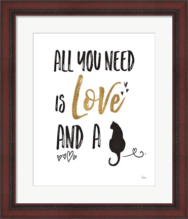 Framed Pet Love IV Print