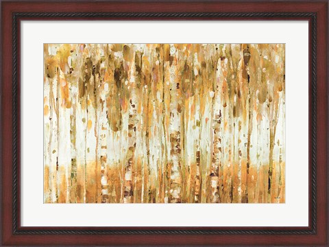 Framed Forest I Fall Print