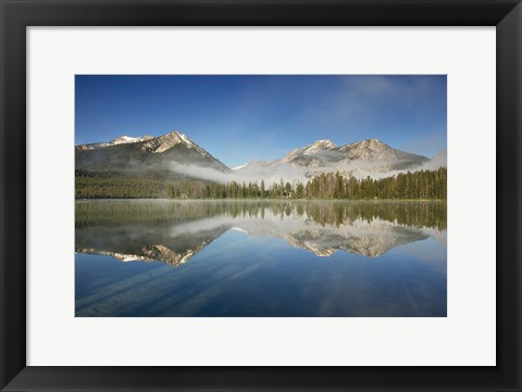 Framed Petit Lake Reflection Print