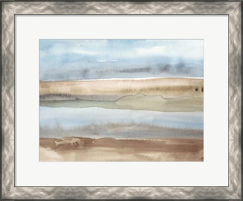 Framed Plein Air Riverscape II Print