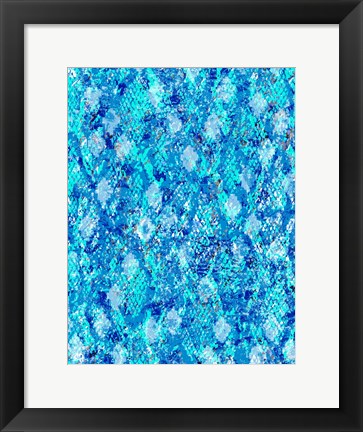 Framed Snake Skin IV Print