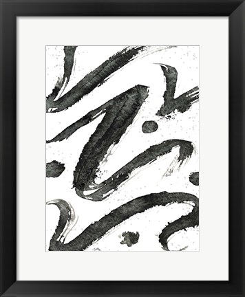 Framed Tribal Oceana II Print