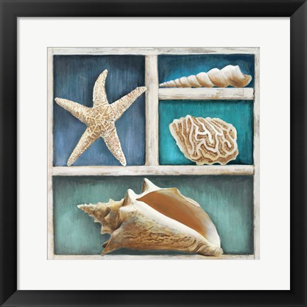 Framed Collection of Memories VI Print