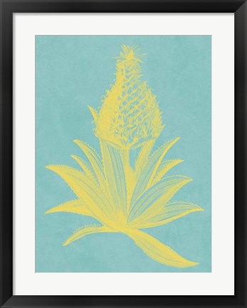 Framed Pineapple Frais I Print