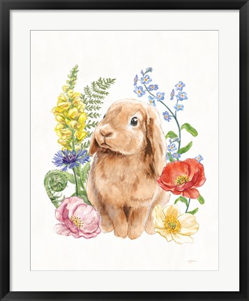 Framed Sunny Bunny I FB Print