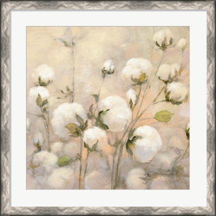 Framed Cotton Field Crop Print