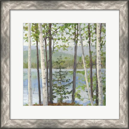 Framed Cooper Lake I Print