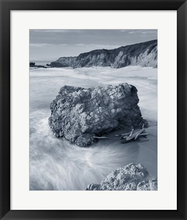 Framed California Coast Crop Print