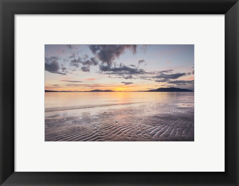 Framed Samish Bay Sunset II Print