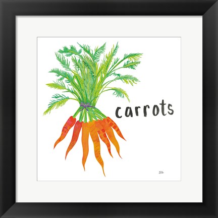 Framed Kitchen Garden IV Print