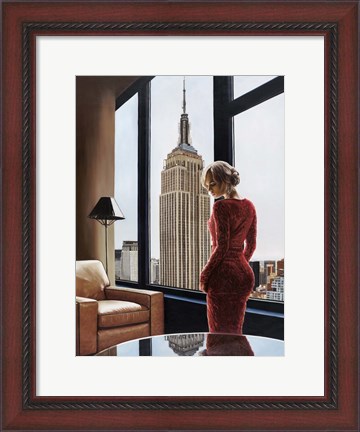Framed Interior in NYC Print
