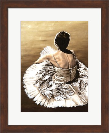 Framed Waiting in the Wings Print