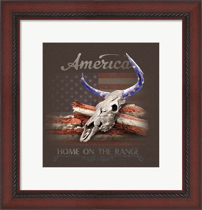 Framed America Print