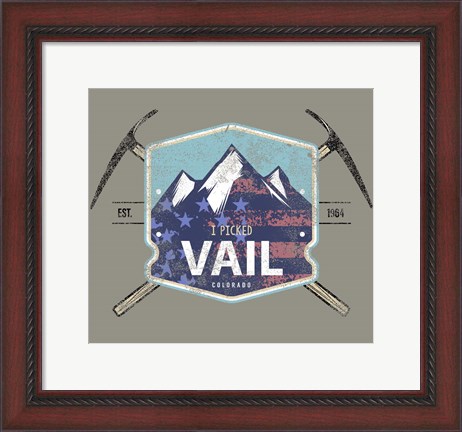 Framed Vail II Print