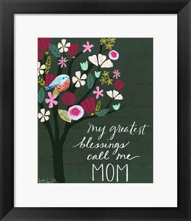 Framed Mom Print