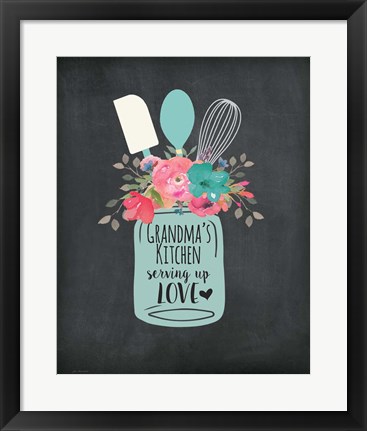 Framed Grandma&#39;s Kitchen Print