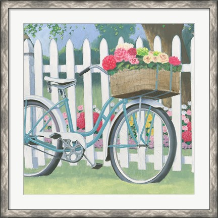 Framed Beautiful Country II Square Print