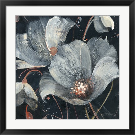 Framed Translucent Poppies Print