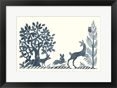 Framed Forest Life VIII Print