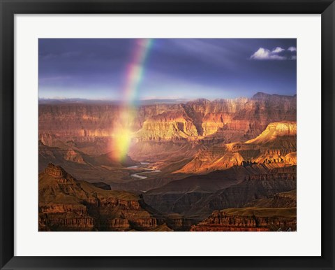 Framed Canyon View IV Print