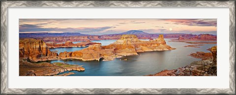 Framed Lake Canyon View III Print