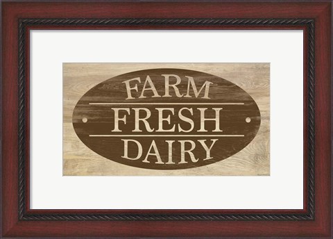 Framed Farm Store II Print