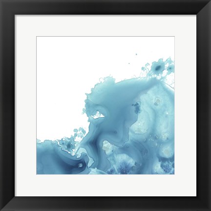 Framed Splash Wave II Print
