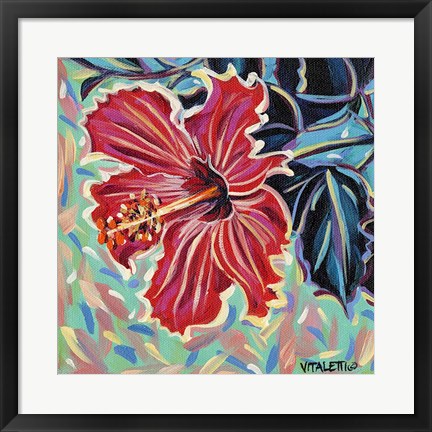Framed Hawaiian Beauty II Print