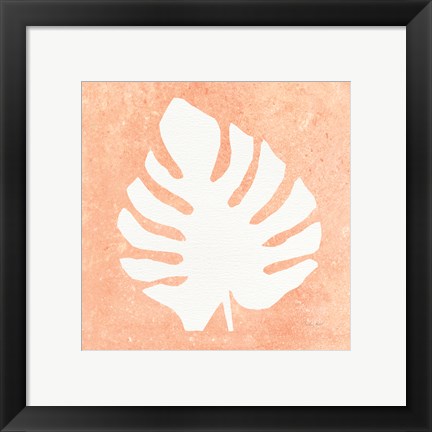 Framed Tropical Fun Palms Silhouette II Print