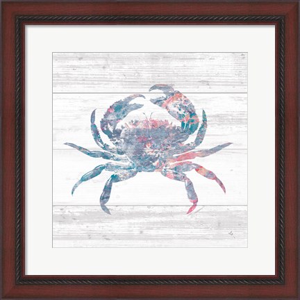 Framed Ocean Life I Print