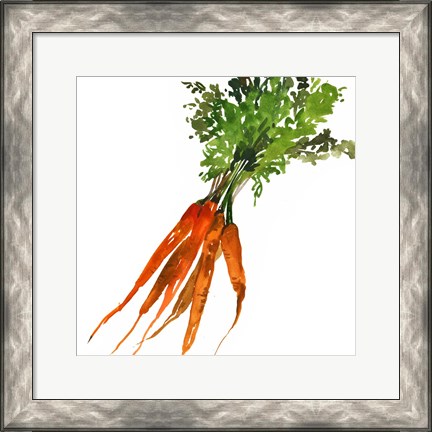 Framed Carrot Print